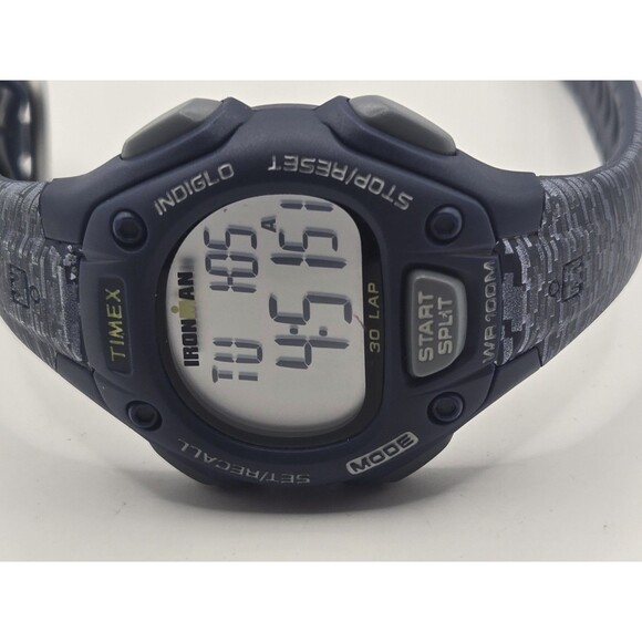 Timex Ironman Ladies' Navy Blue Digital Watch. New Battery. MINT - Picture 9 of 9